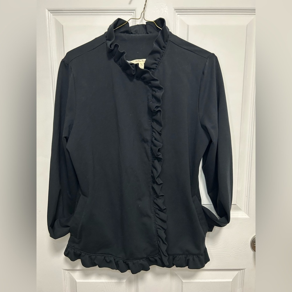 Matilda Jane Black Ruffle Blouse - Picture 2 of 7
